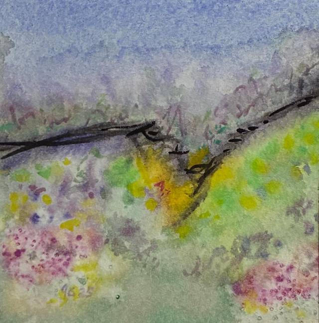Friedensraum – Jacklyn Gratzfeld – Aquarelle
