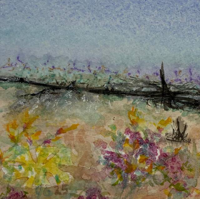 Wo die Wüste blüht – Jacklyn Gratzfeld – Aquarelle