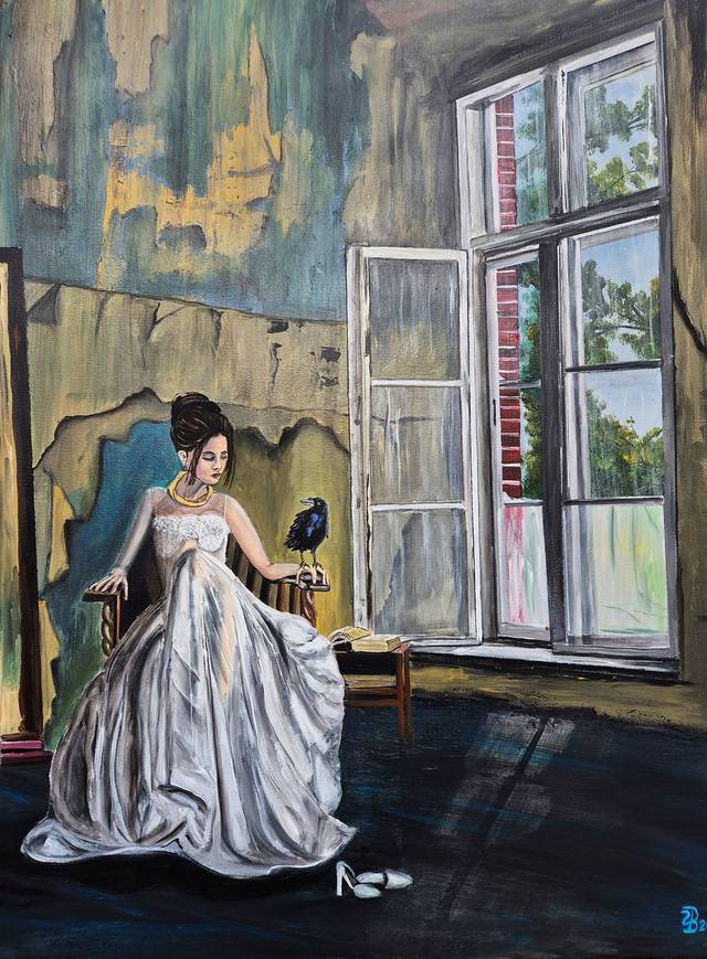 Der Disput – Silke Ballheimer – Acryl