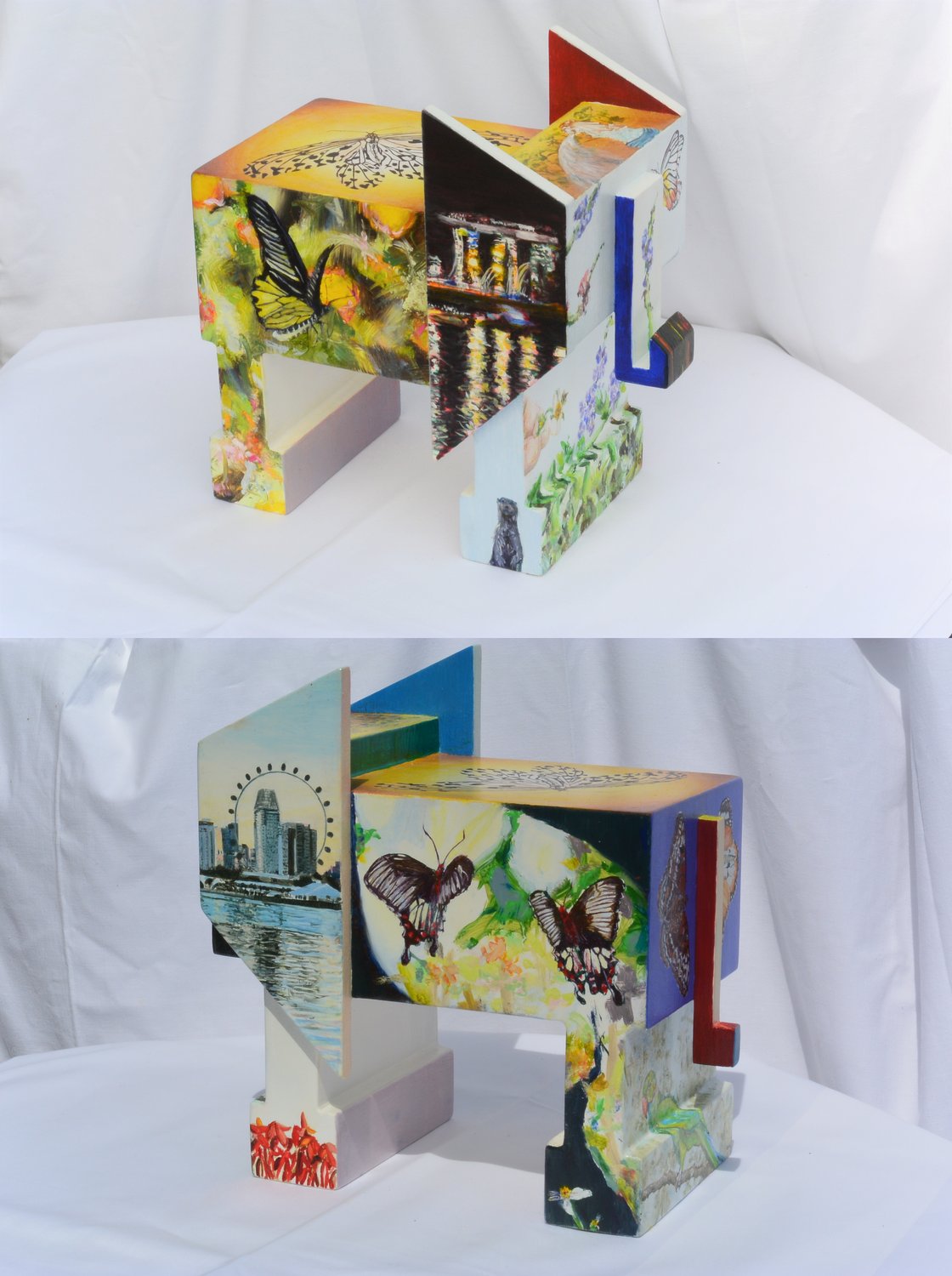 Singiphant – Jacklyn Gratzfeld – 3D Öl auf MDF