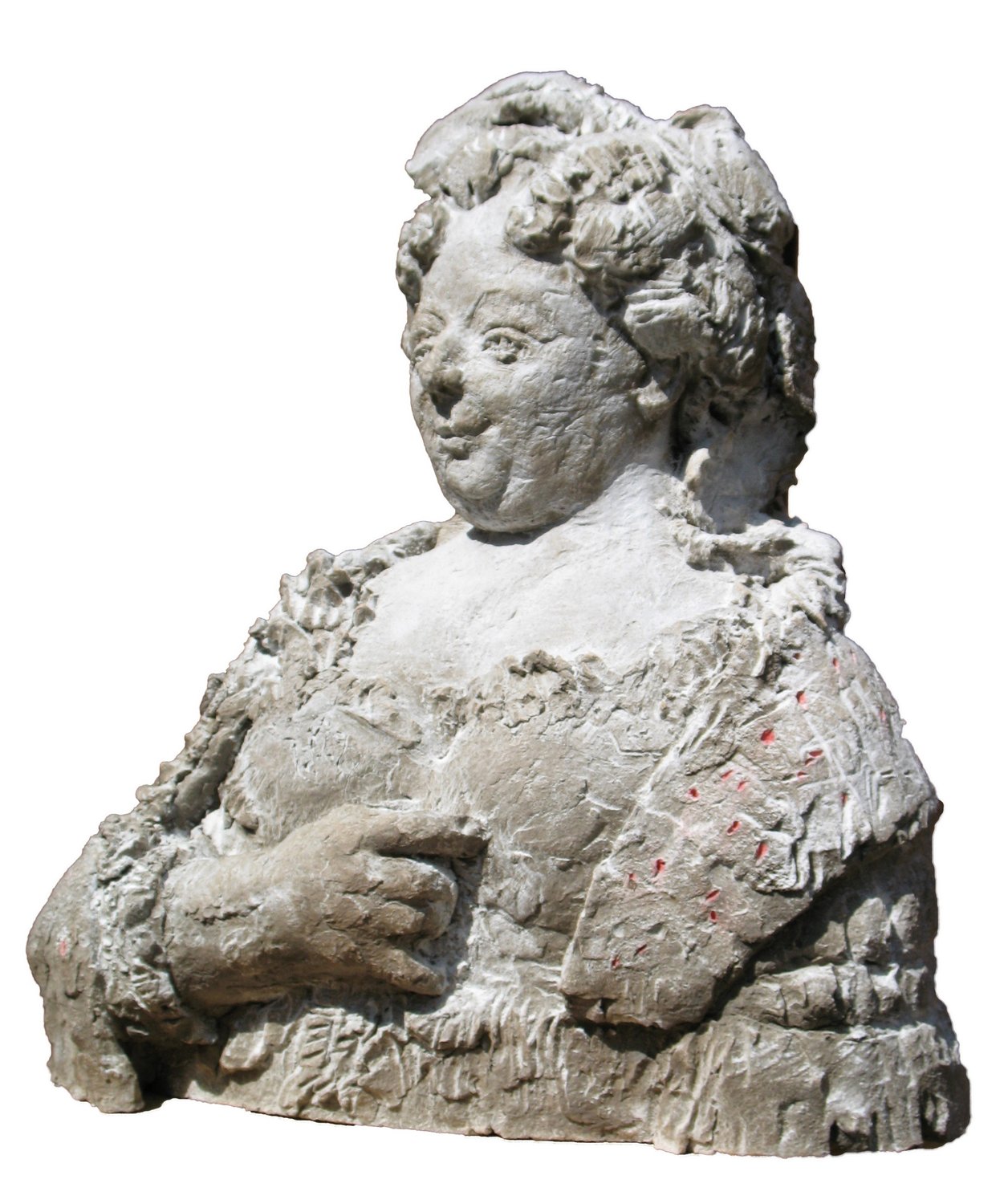 Liselotte von der Pfalz – Carmen Stahlschmidt – Terrakotta hohl aufgebaut lebensgroß