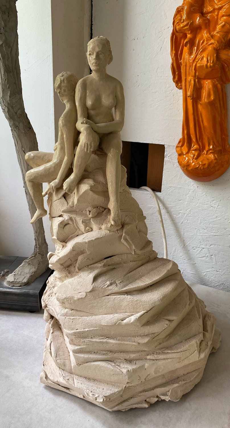 Warten – Kassandra Becker – Keramik glasiert