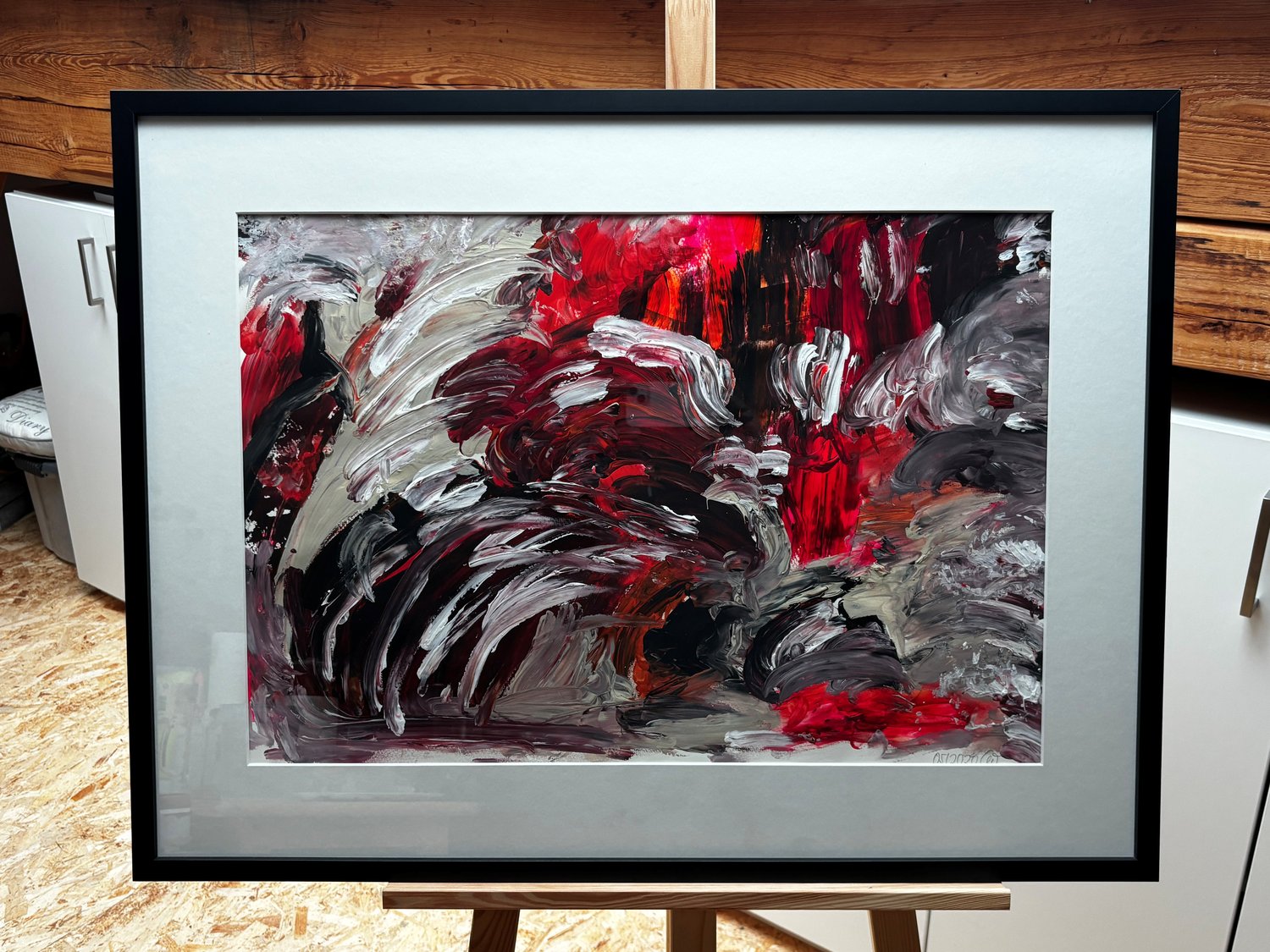 fireworks – Claudia Weissenfels – Acrylmalerei