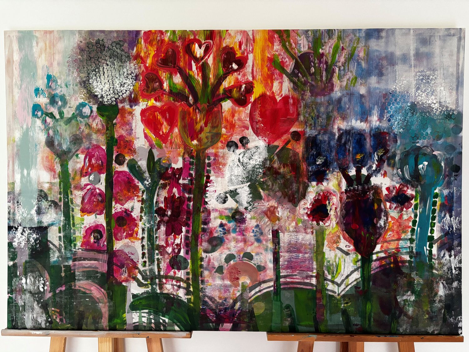 wonderland, Original – Claudia Weissenfels – Acrylmalerei