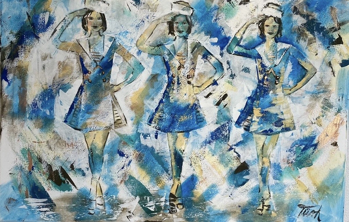 Matrosinnen – Sabine Türk – Acryl