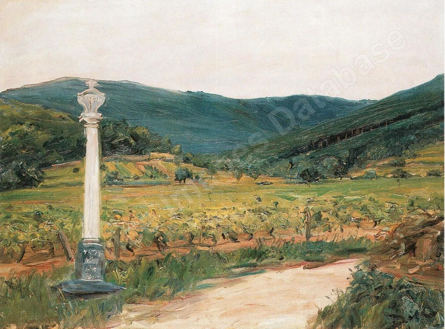 Otto Dill "Pfälzer Landschaft" – Matthias Möndel – Öl auf Leinwand