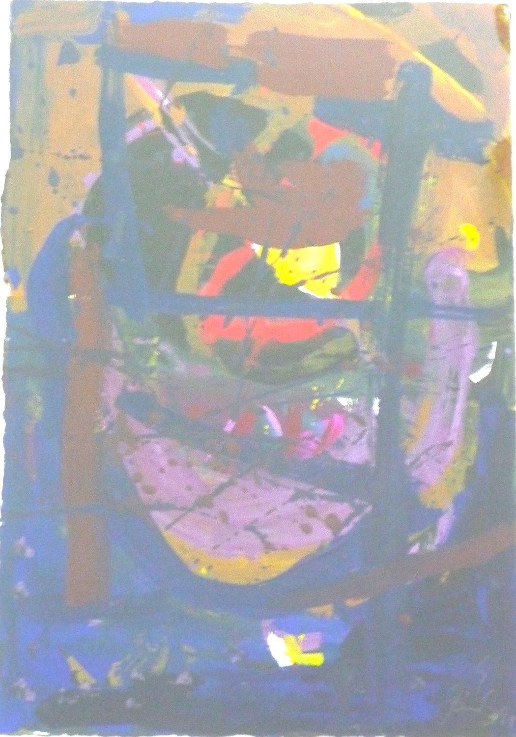 Gottfried Bräunling, 1947 Radebeul - Hohenöllen – Matthias Möndel – Goache