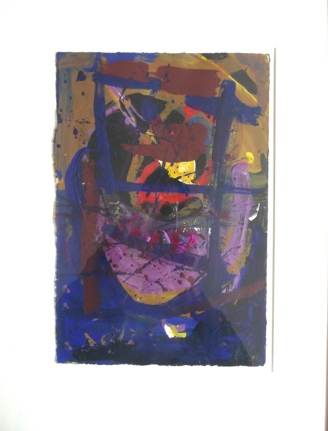 Da wo es Schätze gibt – Gottfried Bräunling – Gouache