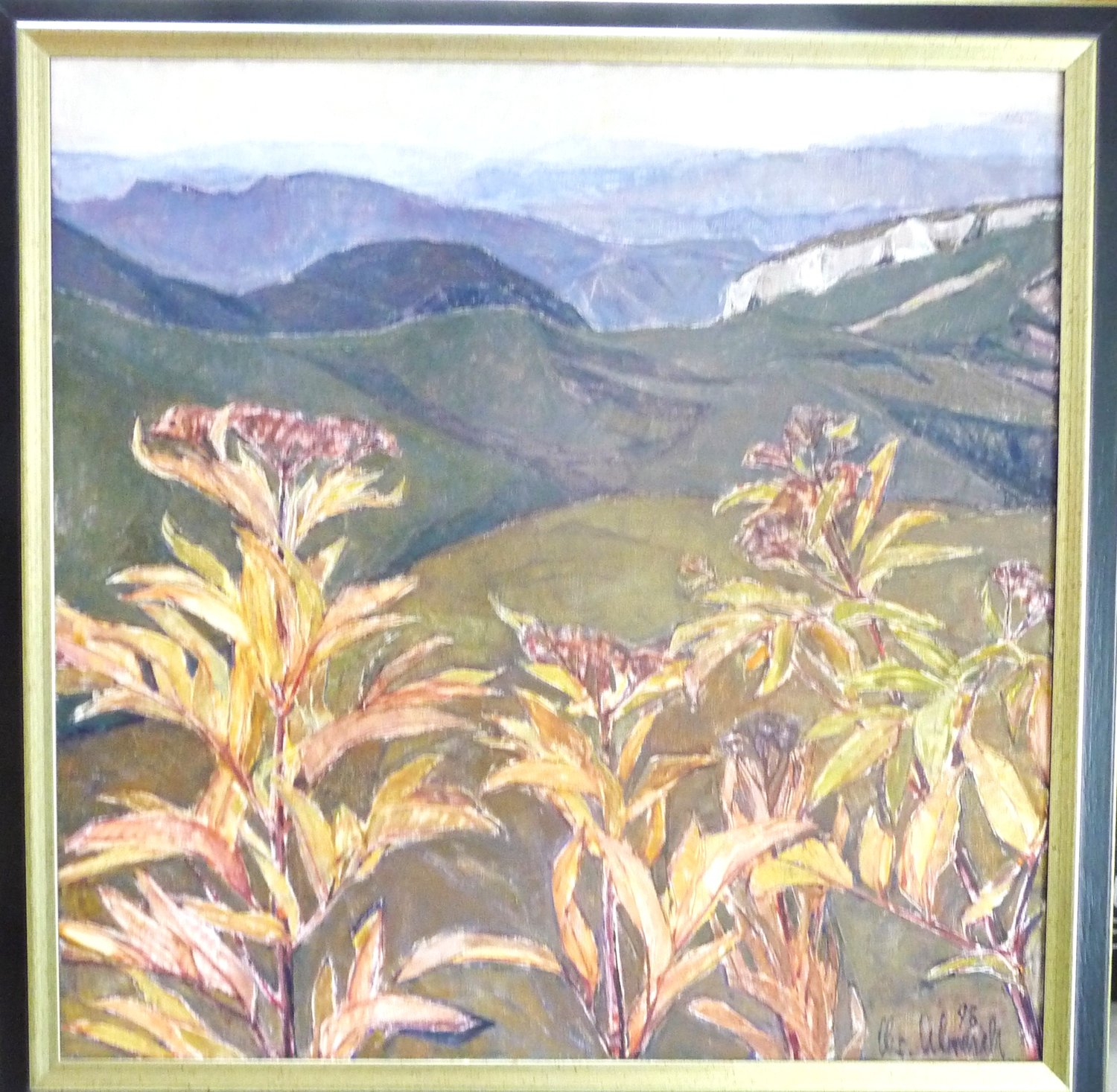 Cevennen – Christel Abresch – Öl/Leinwand