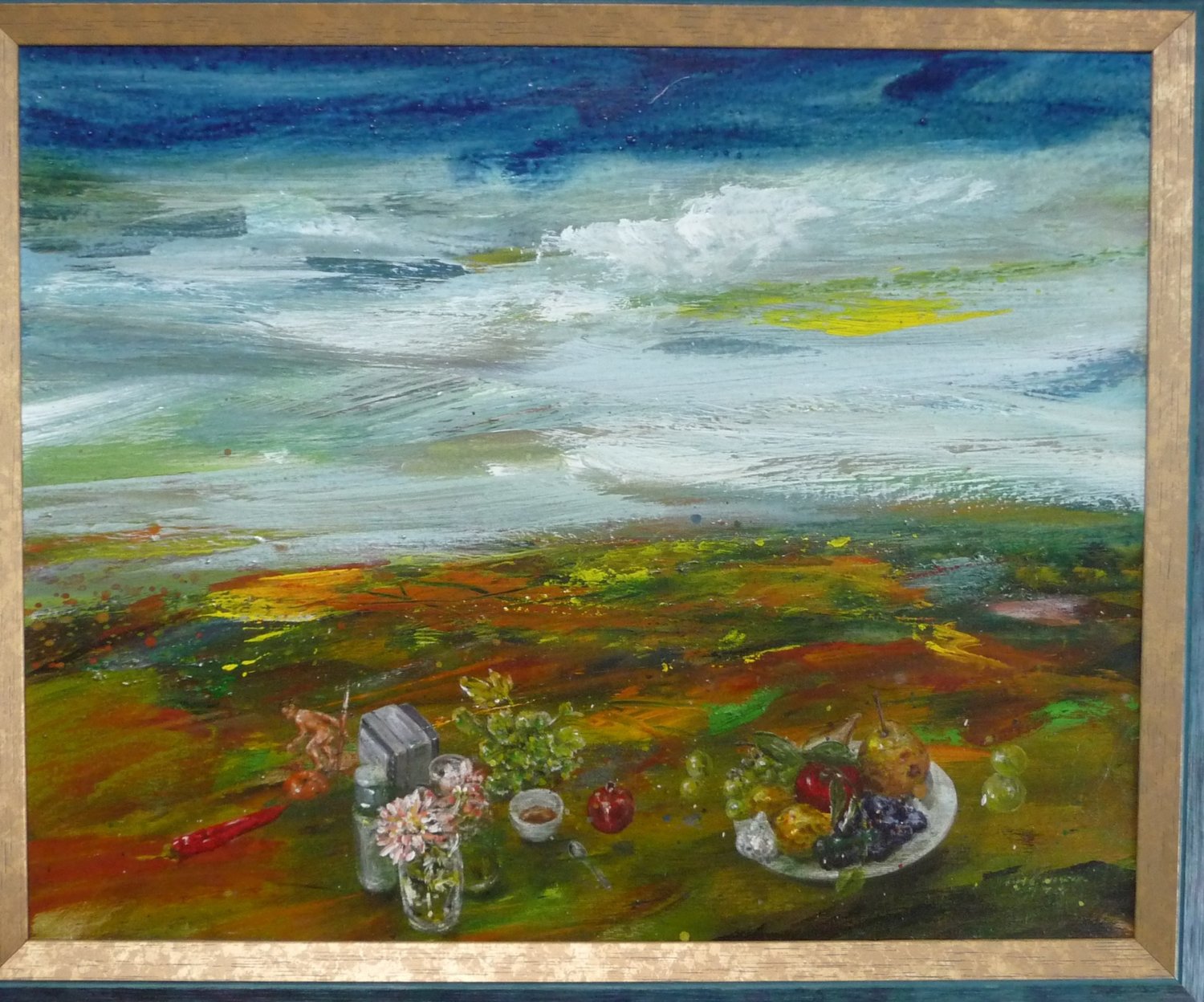 verträumte Landschaft – Michael Heinlein – Öl auf Leinwand