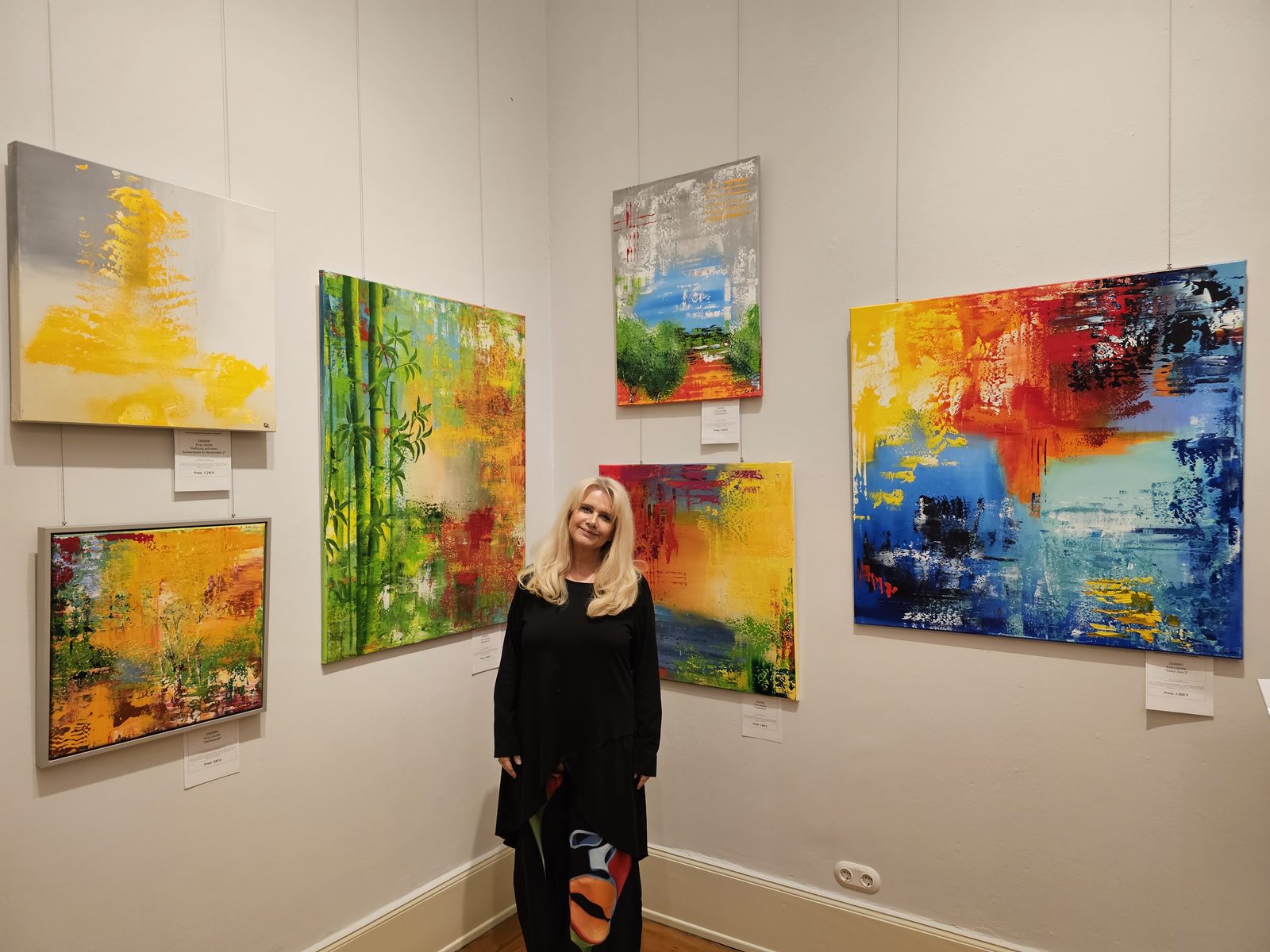 Eva Lösche bei den Kunsttagen