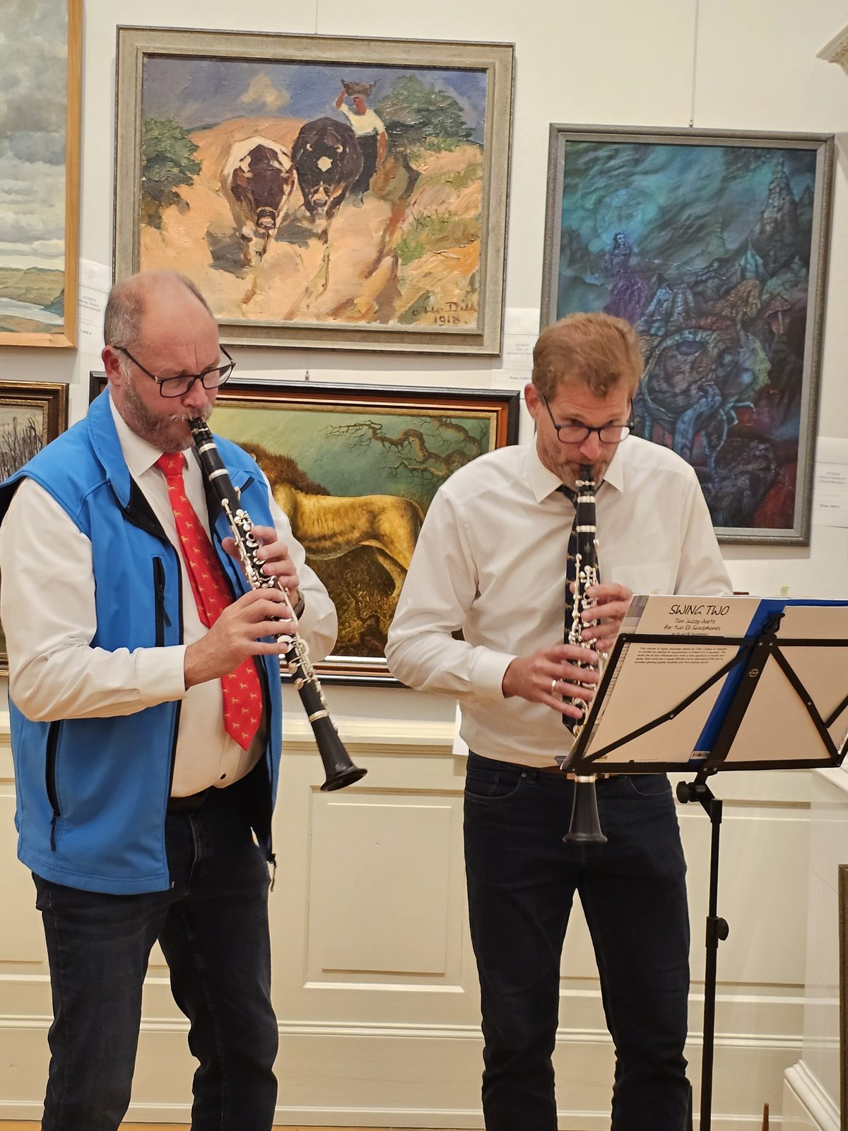 Musikalische Unterhaltung bei den Kunsttagen